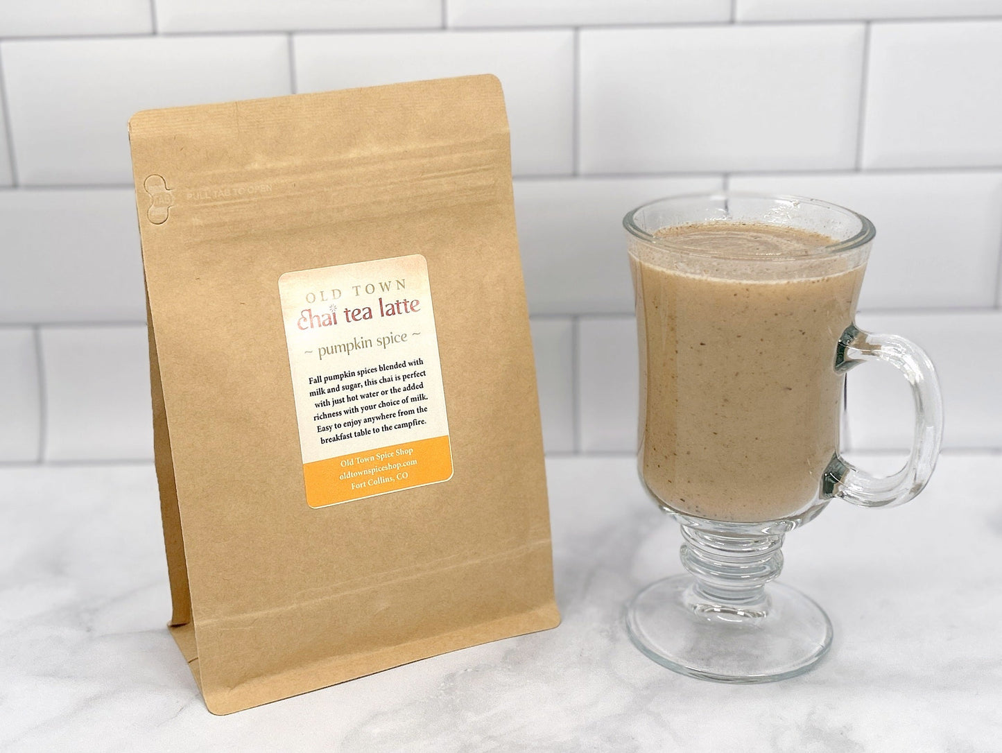 Chai Tea Latte – Pumpkin Spice | Seasonal Spiced Chai Mix - 10.2 oz
