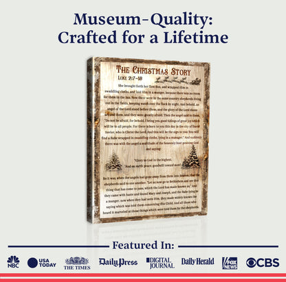 The Christmas Story Canvas Wall Art II