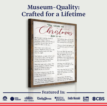 The Christmas Story Canvas Wall Art III