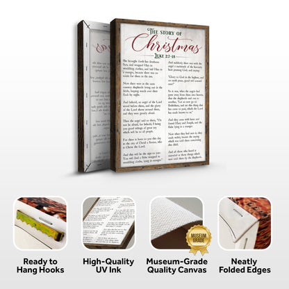 The Christmas Story Canvas Wall Art III