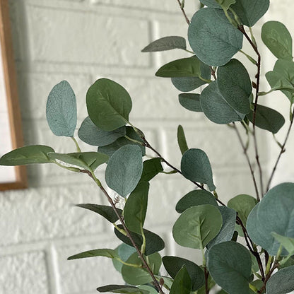 5' Tall Lifelike Potted Tree with Realistic Leaves and Moss Detail
