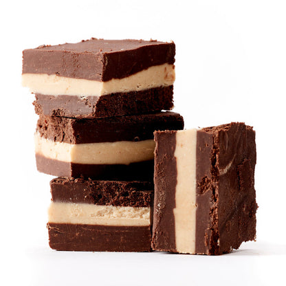 Dark Chocolate and Peanut Butter Squares | Gluten Free
