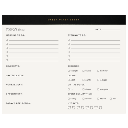 Self Care Notepad