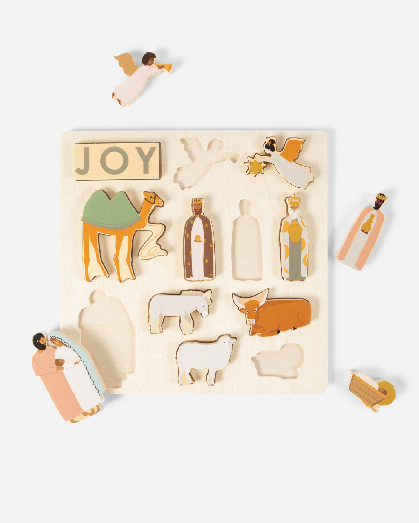 Nativity Wooden Puzzle – Advent & Christmas Activity