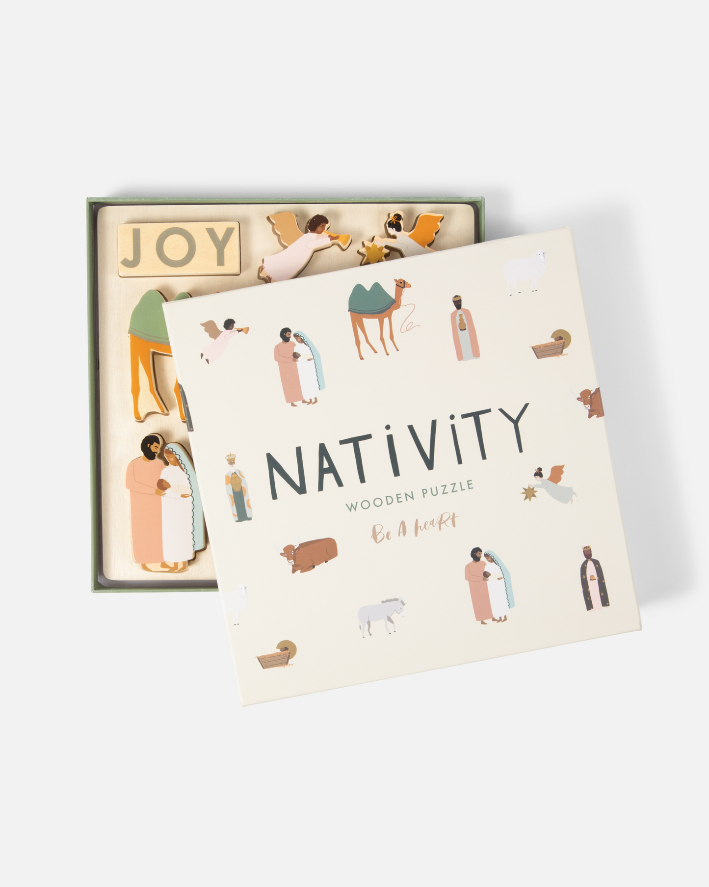 Nativity Wooden Puzzle – Advent & Christmas Activity