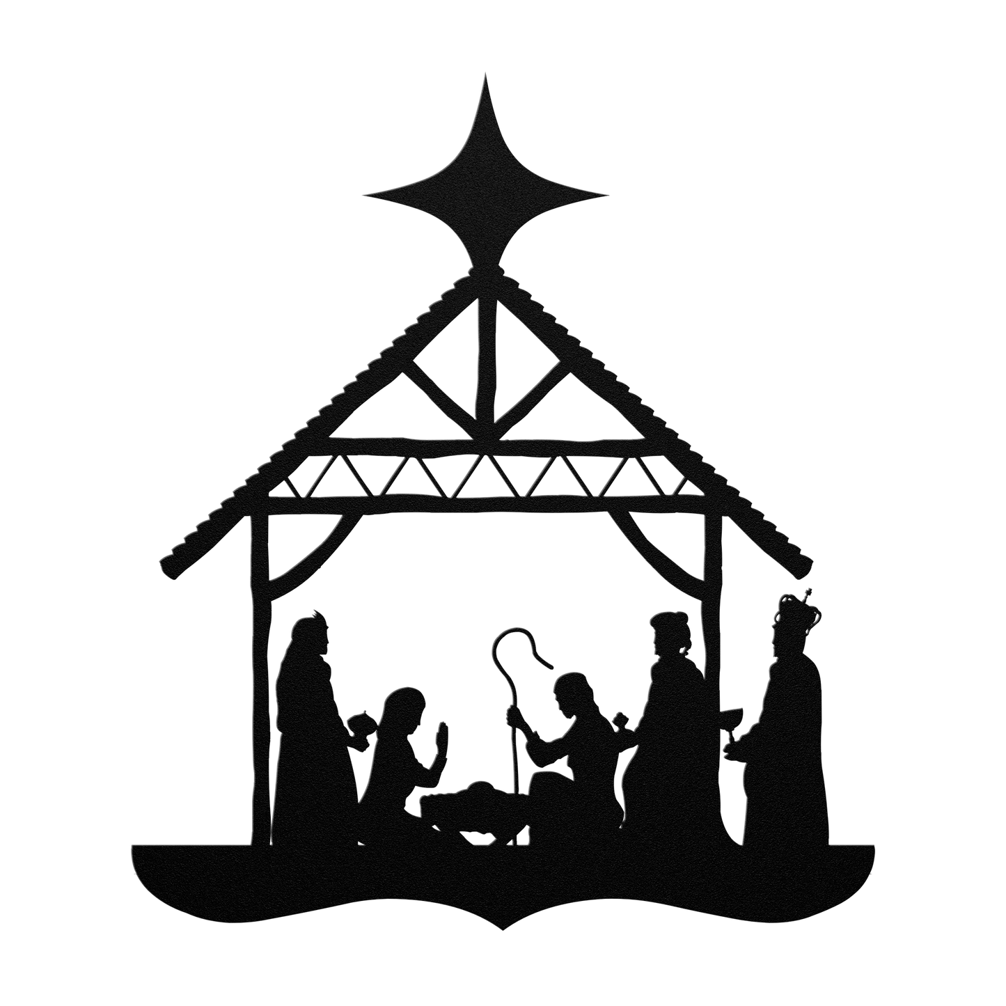 Nativity_Silhouette_Metal_Wall_Hanging_Black_Transparent_Mockup.png