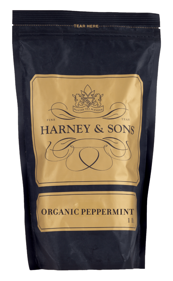 Harney & Sons Organic Peppermint Herbal Tea – Caffeine-Free
