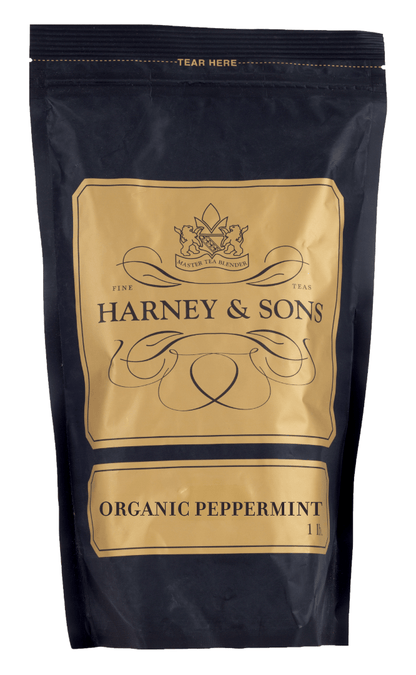 Harney & Sons Organic Peppermint Herbal Tea – Caffeine-Free
