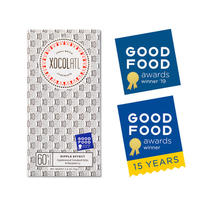 Xocolatl Ripple Effect Sweet & Smoky Dark Chocolate Bar