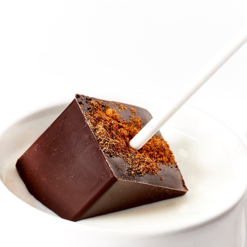 Hot Chocolate Stirrers – Pure Dark & White Chocolate