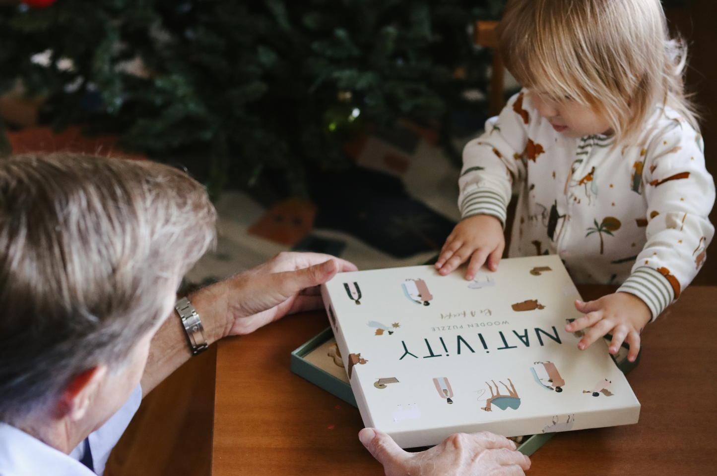 Nativity Wooden Puzzle – Advent & Christmas Activity