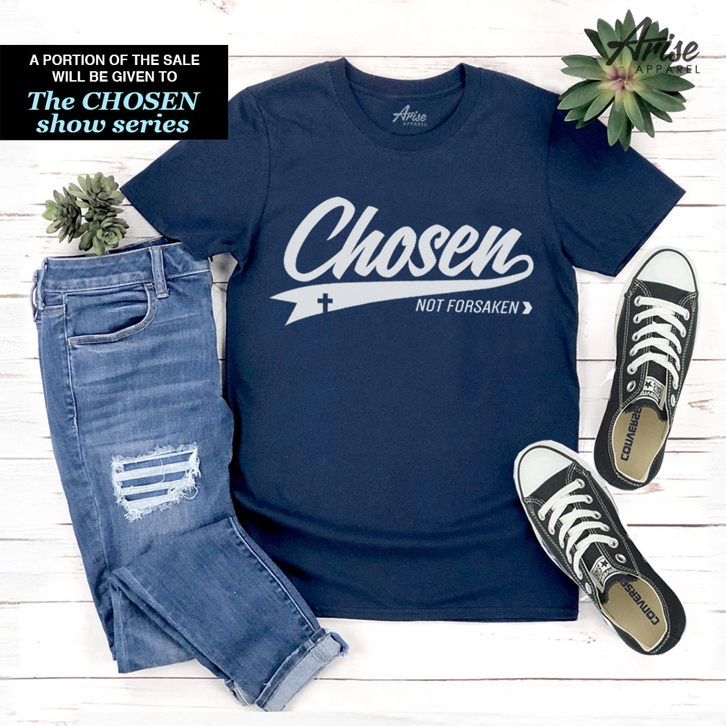 Team Chosen T-Shirt – Christ-Led Faith Tee - 4 Colors!