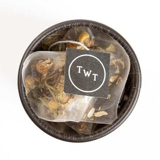 Bedtime Bliss Herbal Tea – Mini Tube with 5 Caffeine-Free Sachets