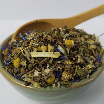Bedtime Bliss Herbal Tea – Mini Tube with 5 Caffeine-Free Sachets