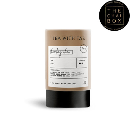 Bombay Chai – Mini Tea Tube with 5 Pyramid Sachets