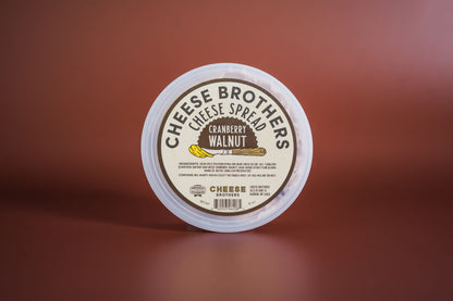 Cranberry walnut cream cheese spread from Wisconsin