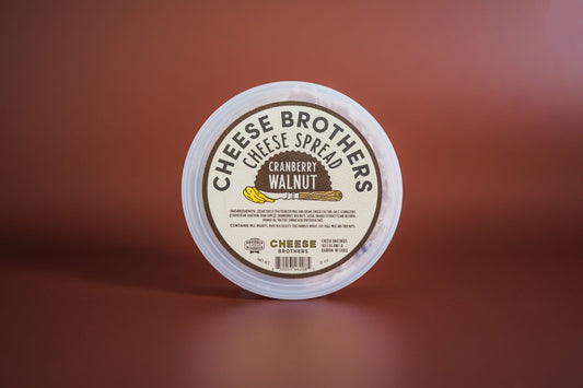 Cranberry walnut cream cheese spread from Wisconsin