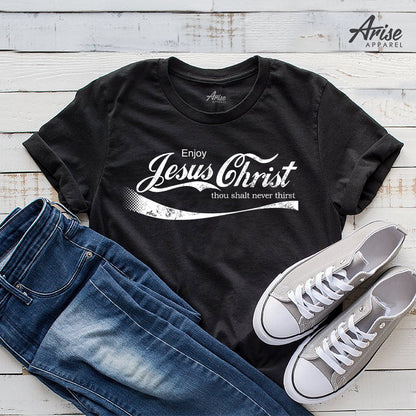 Enjoy Jesus Christ T-Shirt – Bold Faith Graphic Tee - 6 Colors!