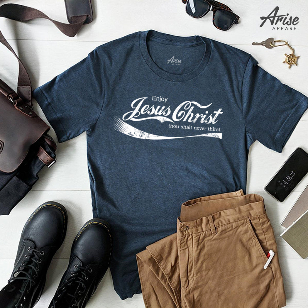 Enjoy Jesus Christ T-Shirt – Bold Faith Graphic Tee - 6 Colors!