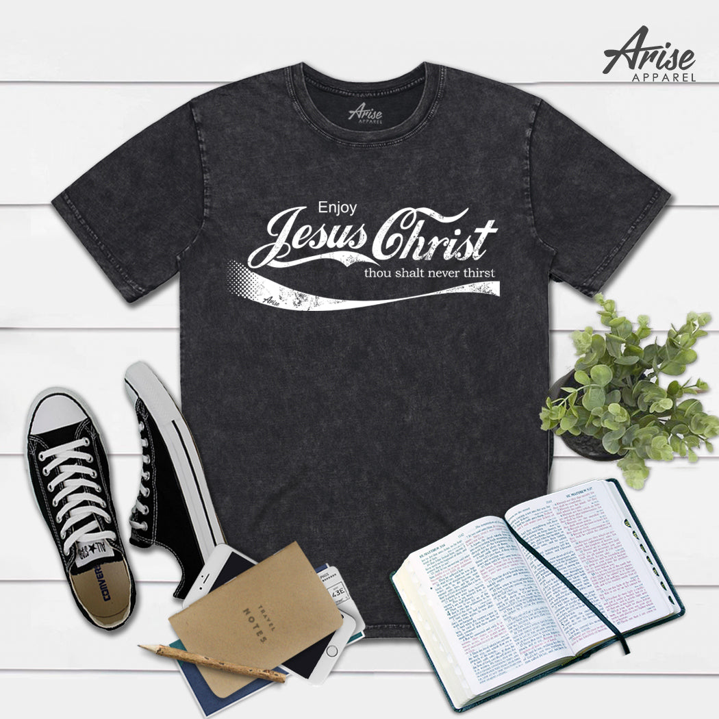 Enjoy Jesus Christ T-Shirt – Bold Faith Graphic Tee - 6 Colors!
