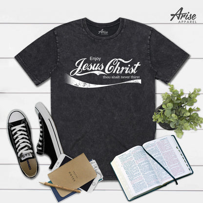 Enjoy Jesus Christ T-Shirt – Bold Faith Graphic Tee - 6 Colors!