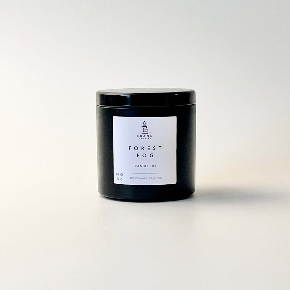 Forest Fog Soy Candle – Earthy Cedarwood & Moss Blend