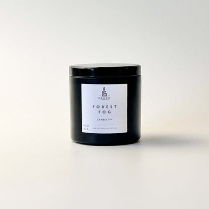 Forest Fog Soy Candle – Earthy Cedarwood & Moss Blend