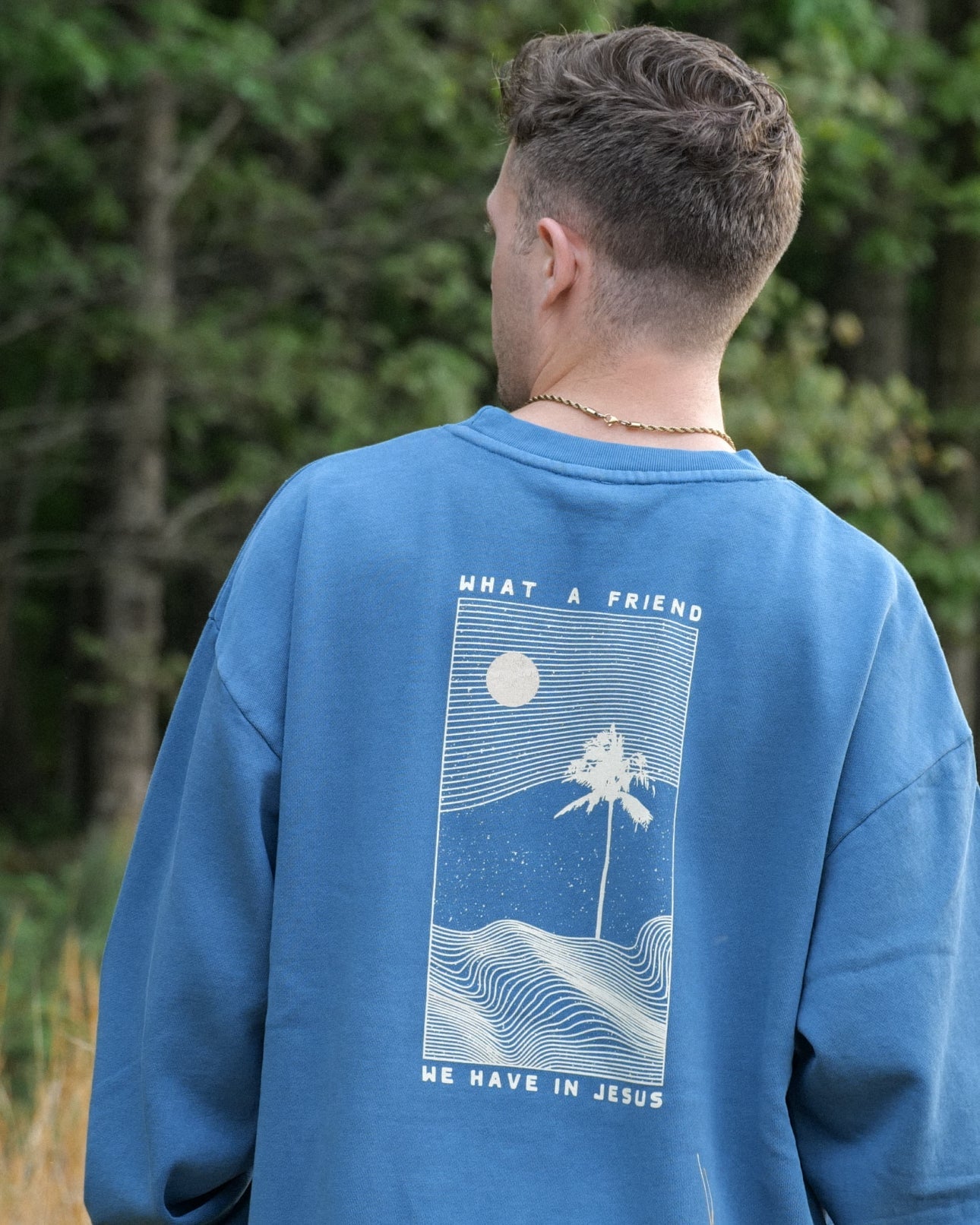 What a Friend Beach Crewneck Sweatshirt - 2 Colors!