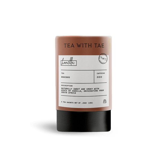 Honella Herbal Tea – Mini Tube with 5 Caffeine-Free Sachets