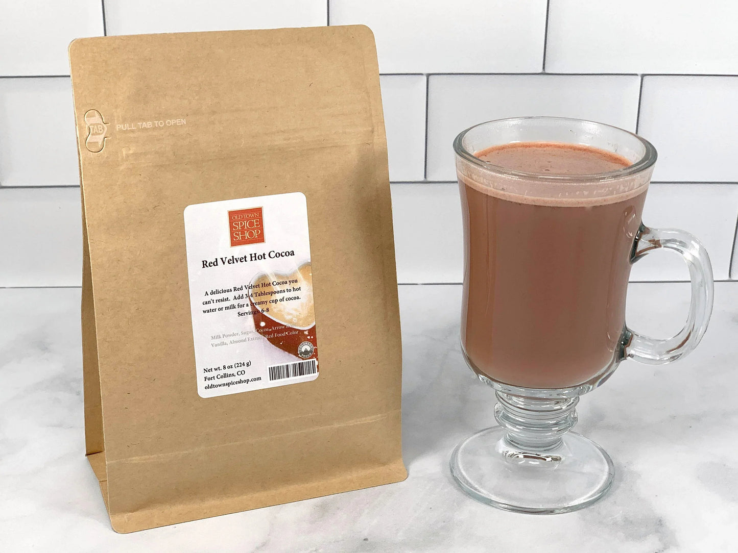 Red Velvet Hot Cocoa | Decadent Dessert-Inspired Drink - 3 Sizes!!