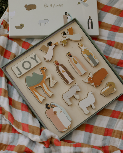 Nativity Wooden Puzzle – Advent & Christmas Activity