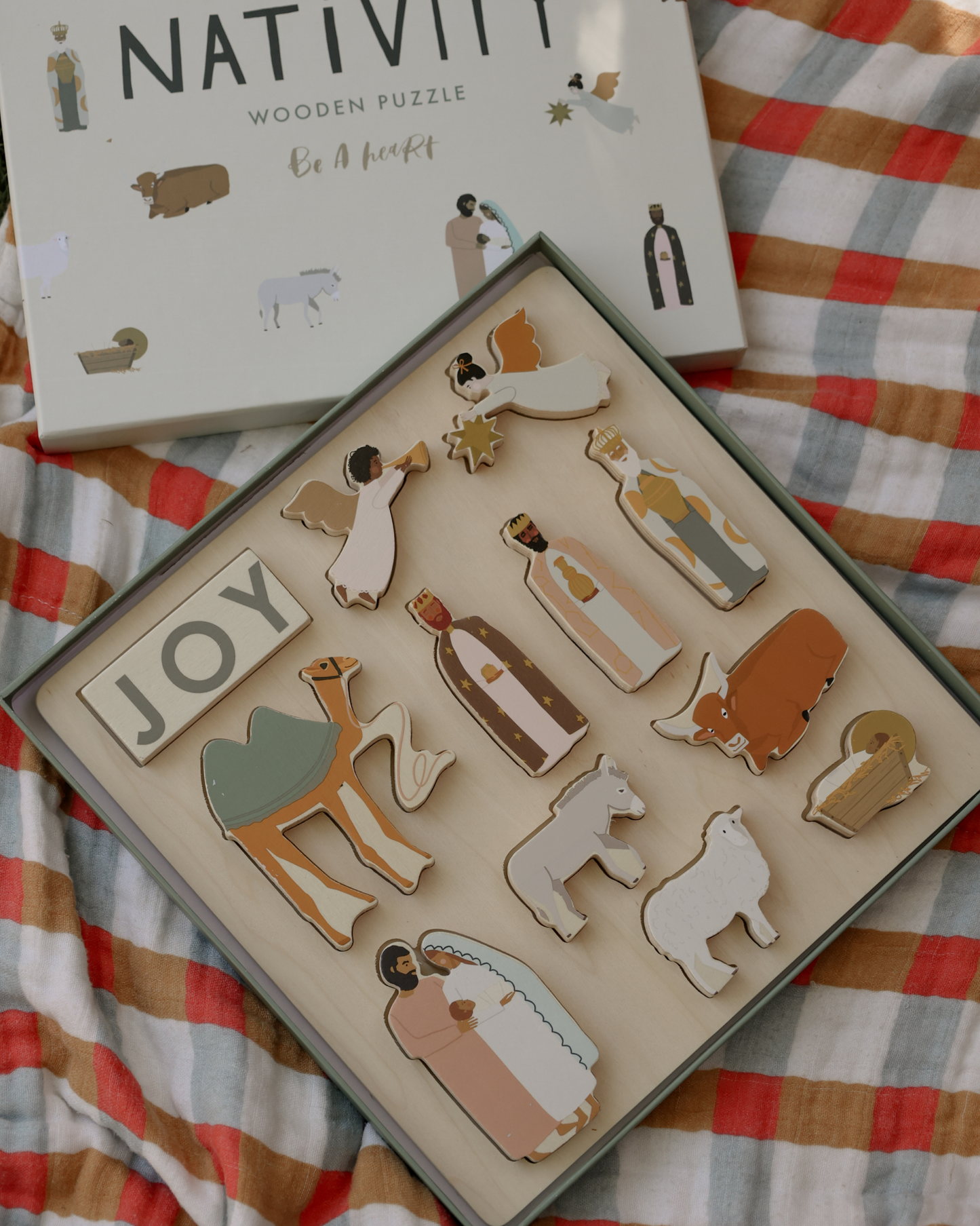 Nativity Wooden Puzzle – Advent & Christmas Activity