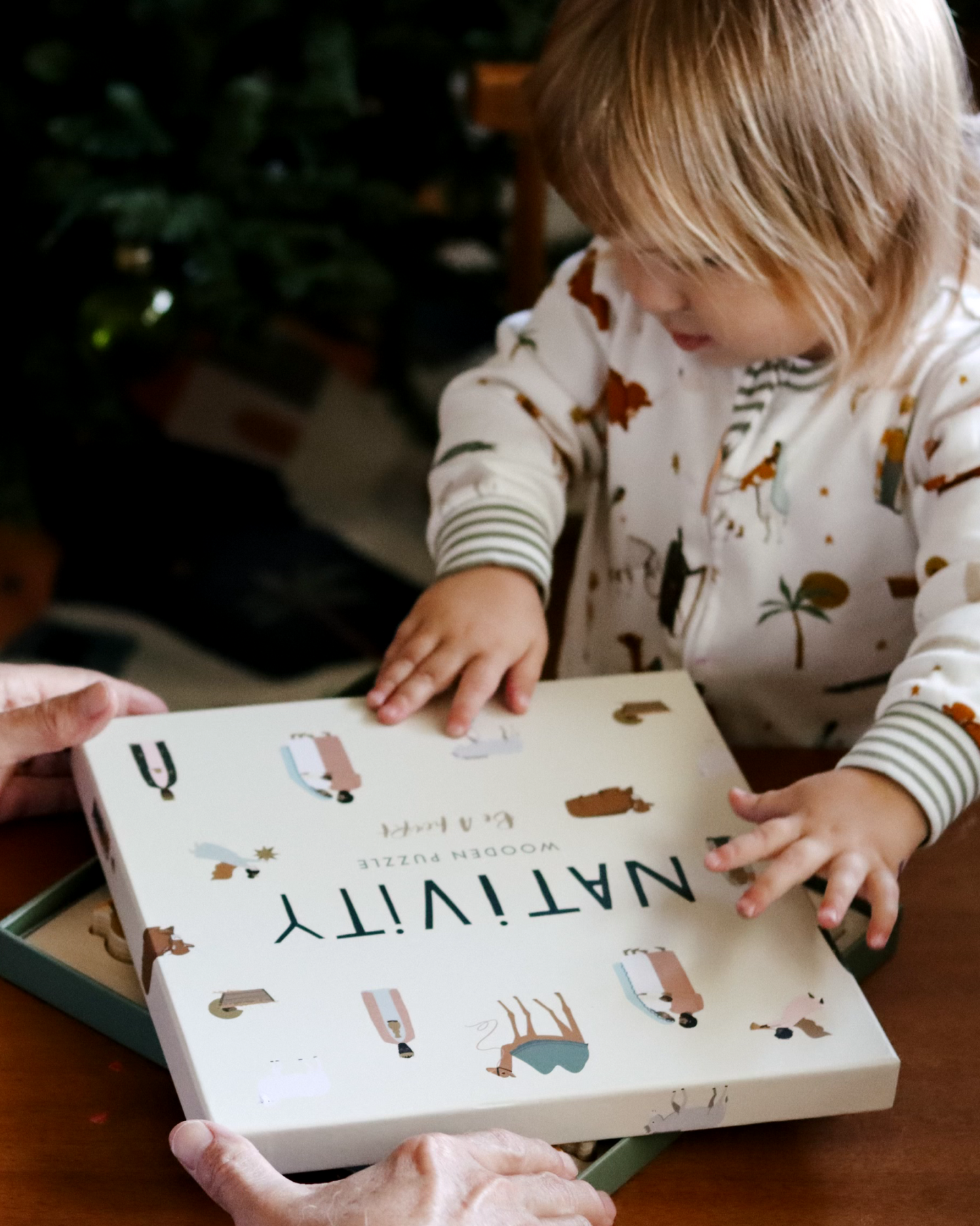 Nativity Wooden Puzzle – Advent & Christmas Activity