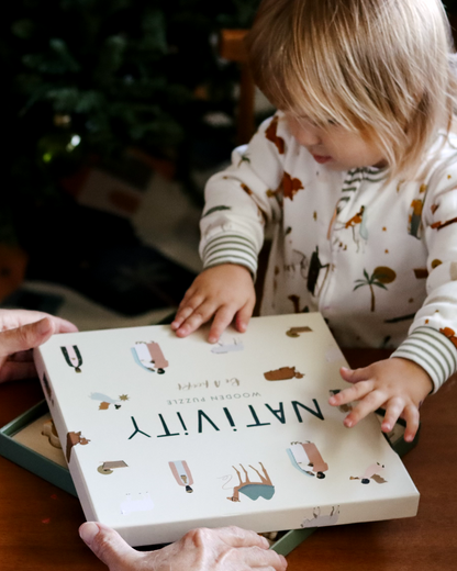 Nativity Wooden Puzzle – Advent & Christmas Activity