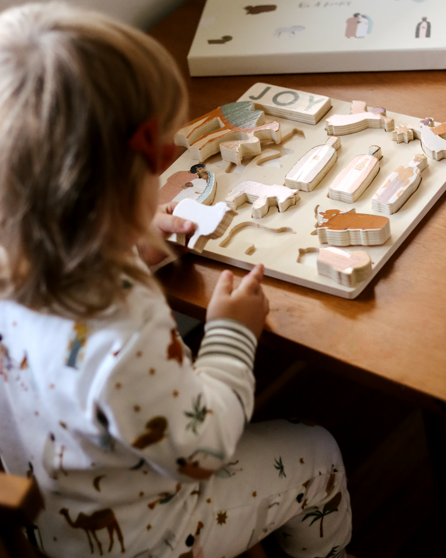 Nativity Wooden Puzzle – Advent & Christmas Activity