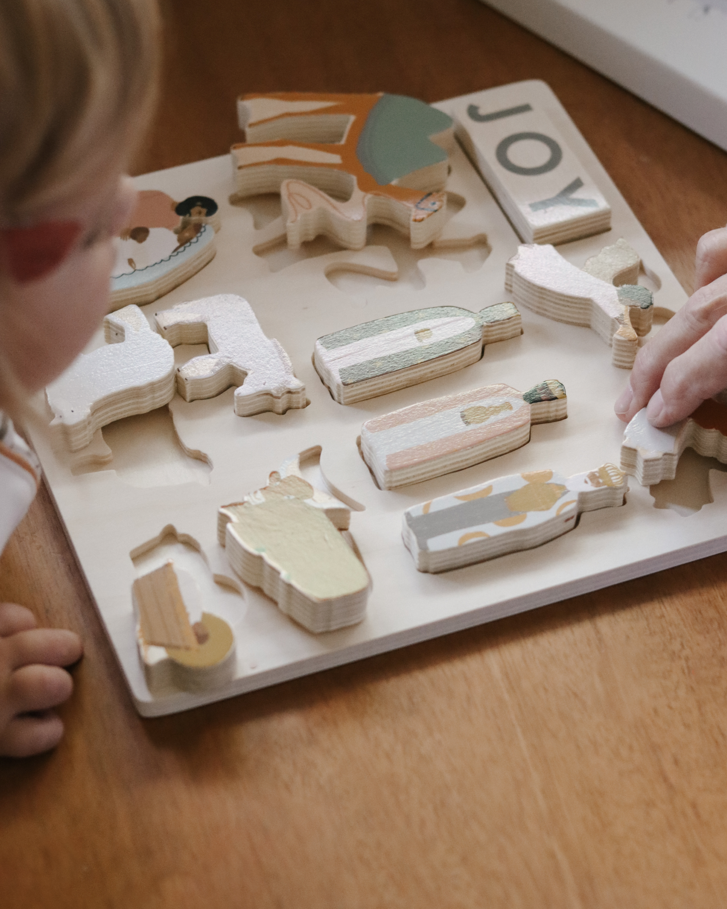 Nativity Wooden Puzzle – Advent & Christmas Activity