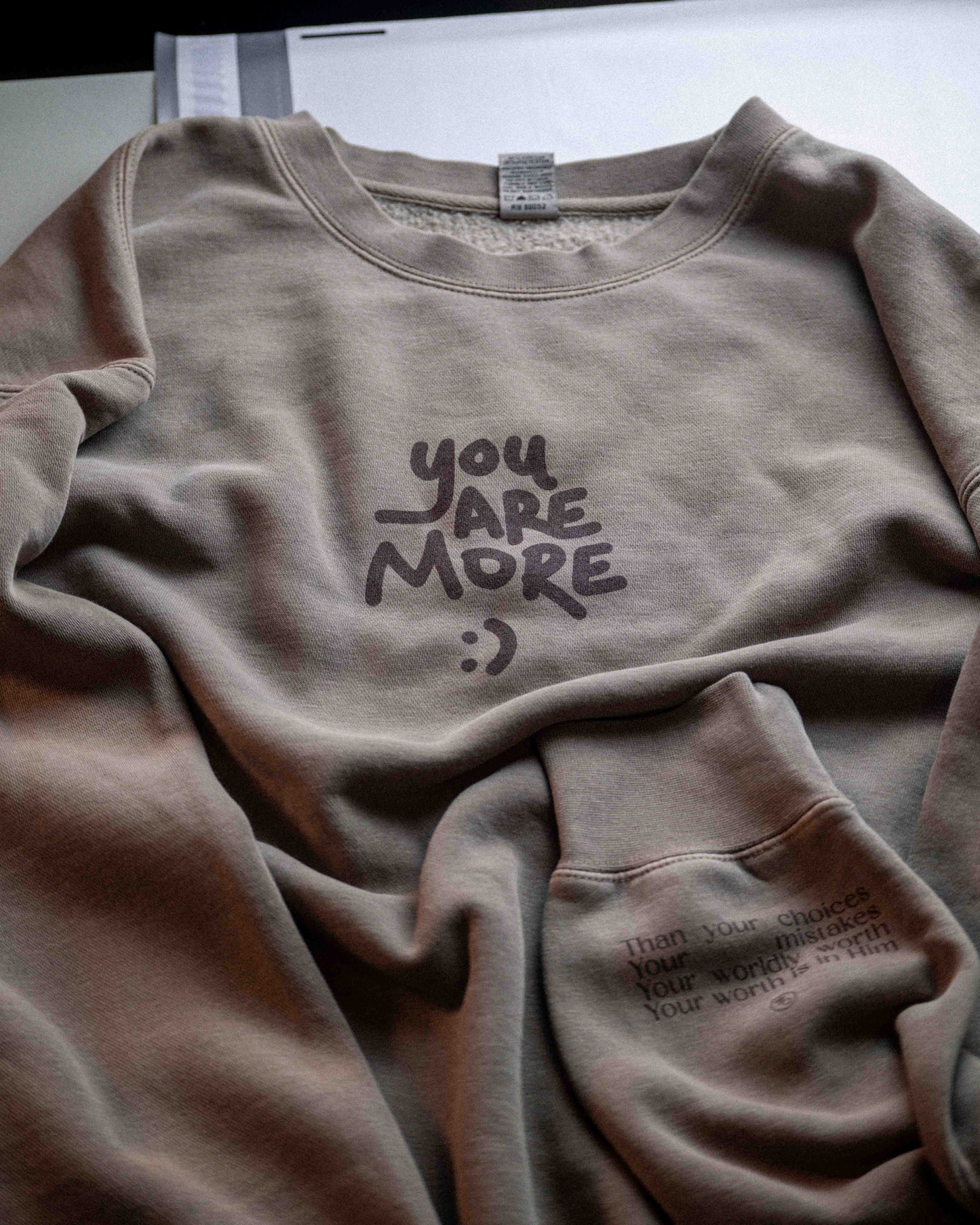 You Are Worth More Women's Crewneck Sweatshirt