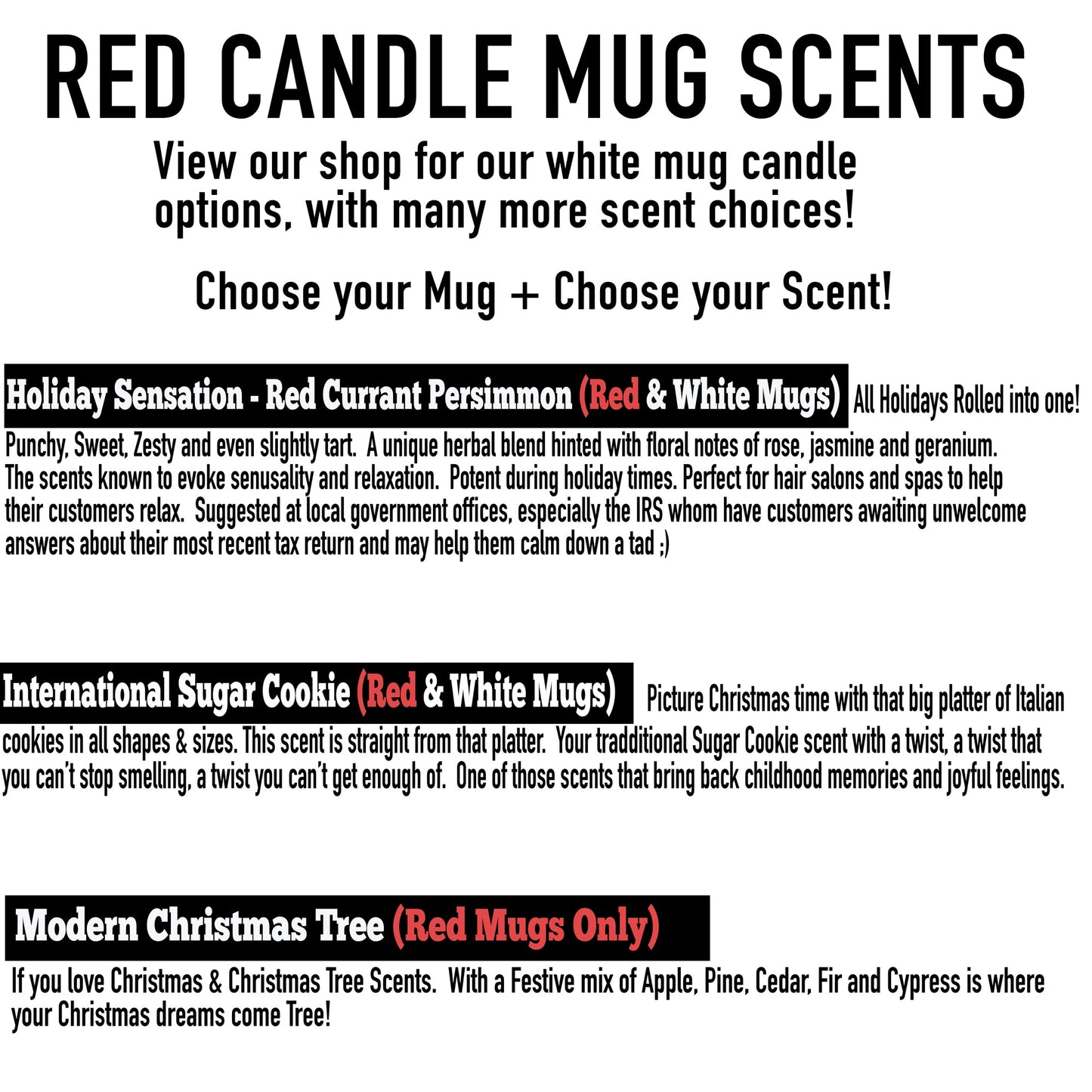 16oz Reusable Red Metal Candle Mug