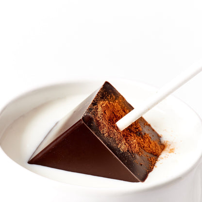 Hot Chocolate Stirrers – Pure Dark & White Chocolate