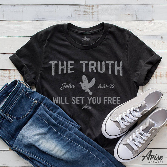 The Truth Will Set You Free T-Shirt – John 8:31-32