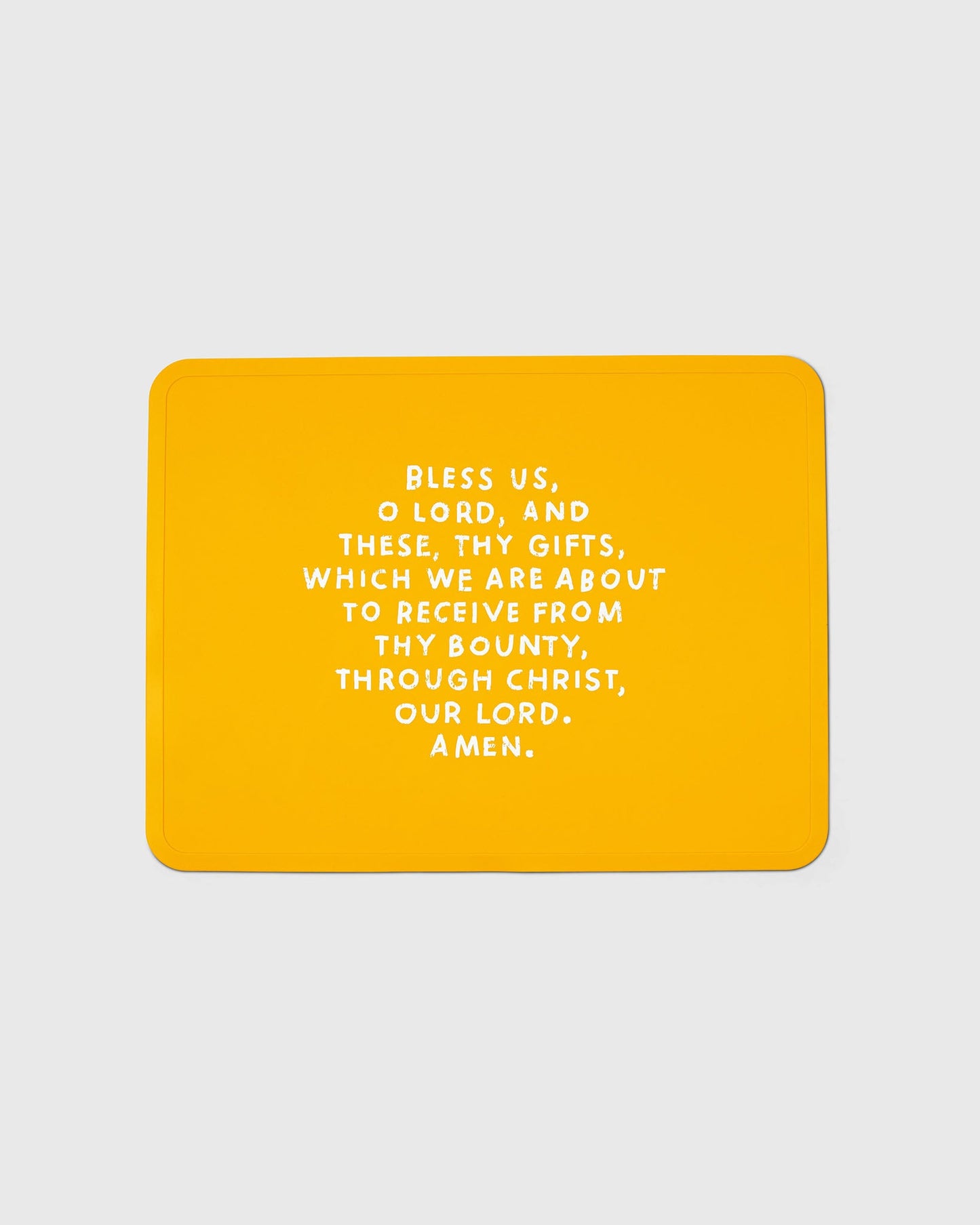 Meal Blessing Silicone Placemat