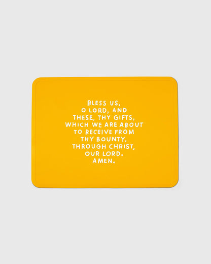 Meal Blessing Silicone Placemat