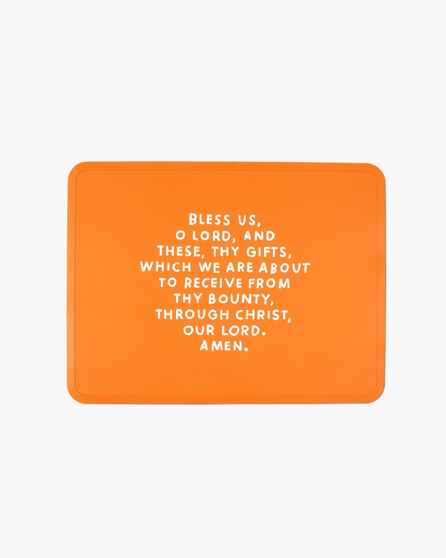 Meal Blessing Silicone Placemat