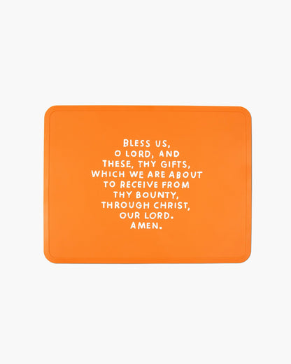 Meal Blessing Silicone Placemat